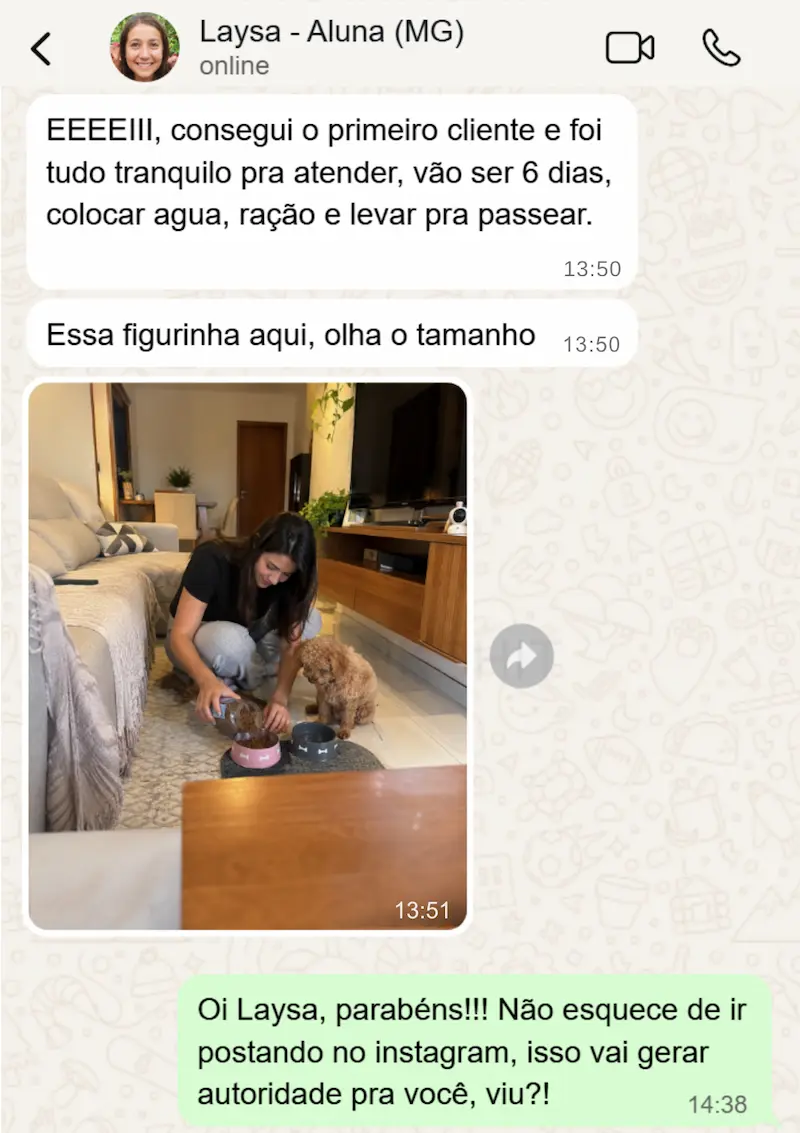 Depoimento de aluno do Método Passeio Lucrativo 3