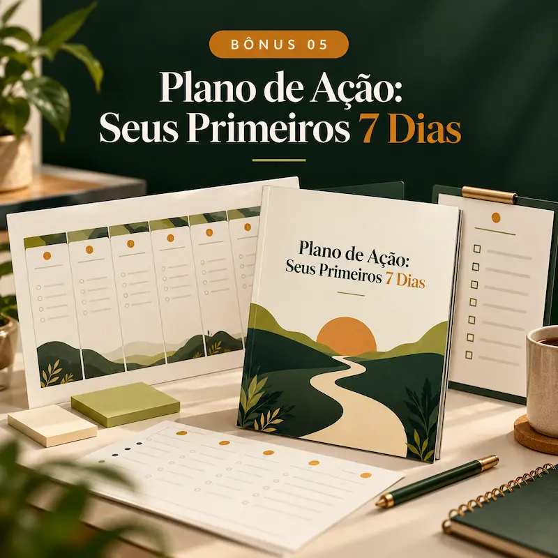 Mockup do Plano de Ação de 15 Dias